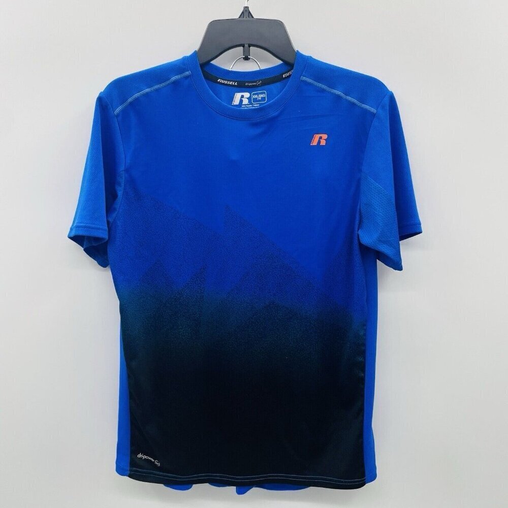Russell Athletic Youth Boys XXL 18 2 Piece Dri-Power Shirt & Shorts Set in Blue